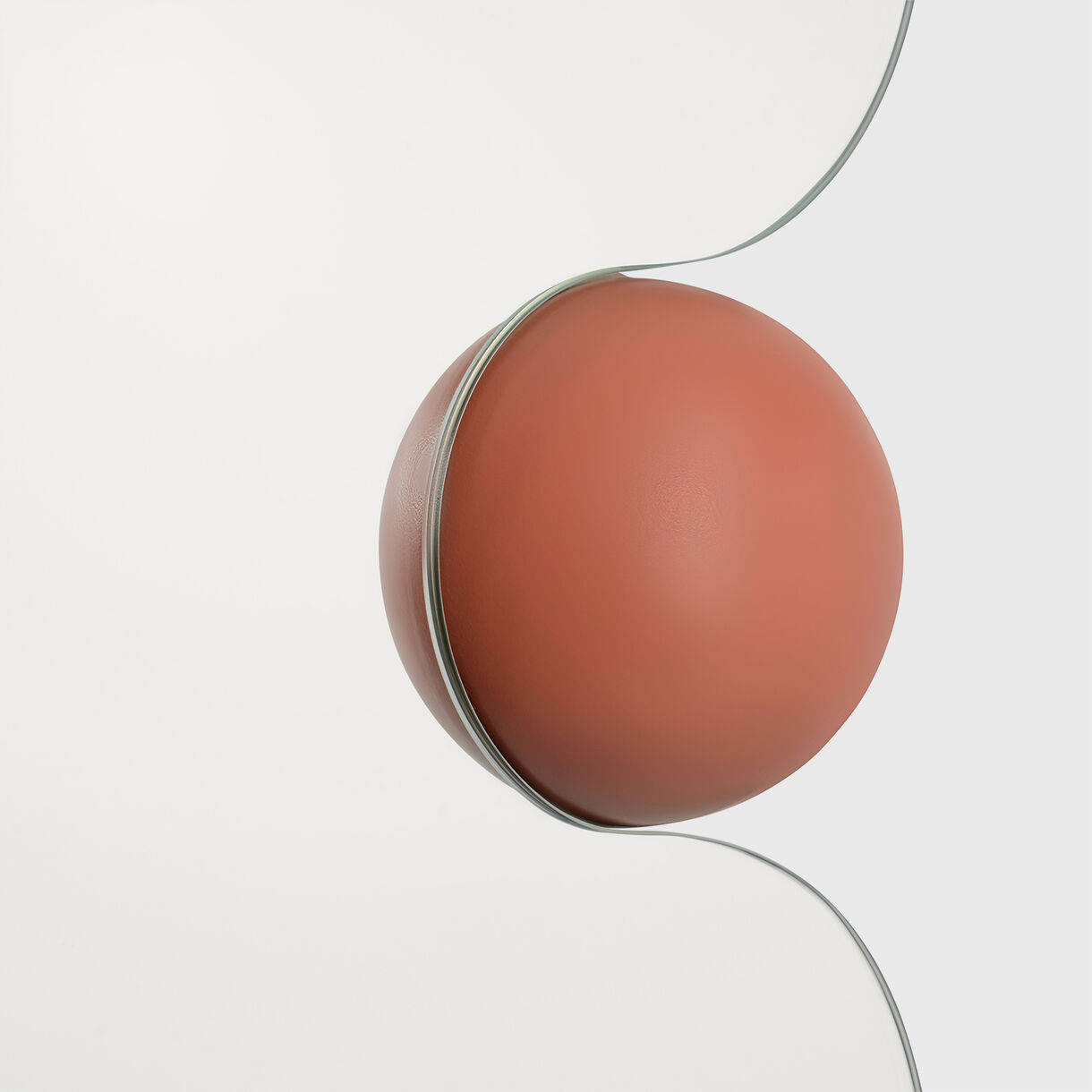 Big Squeeze Mirror, Clay